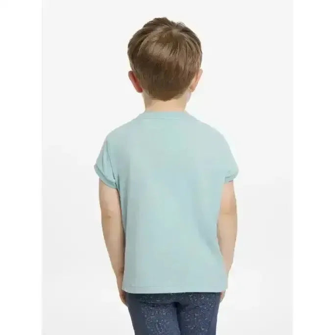 Lemieux Mini Alex Tee Aqua-T Shirts-Lemieux-Aqua-5-6 years-Horsey Shopping