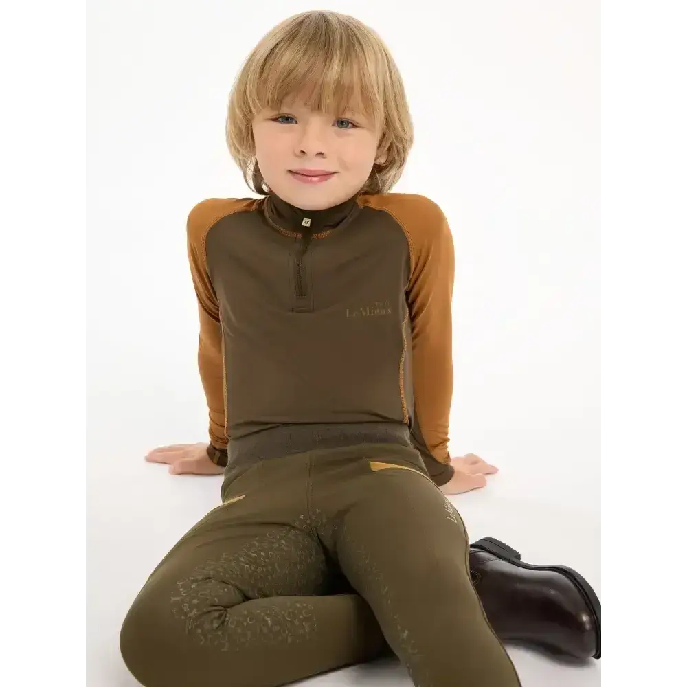 Lemieux Mini Base Layer Alpine-Base Layers-Lemieux-3-4 years-Alpine-Horsey Shopping