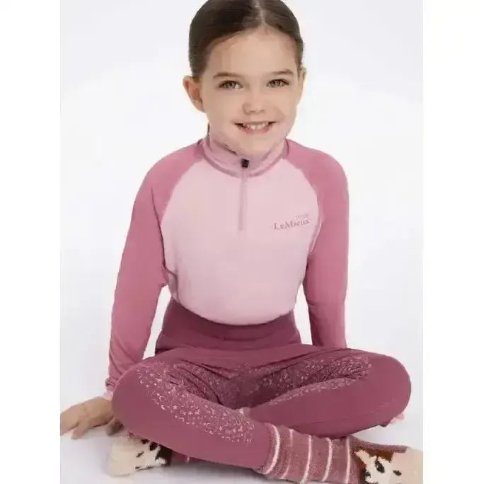 Lemieux Mini Base Layer Blossom-Base Layers-Lemieux-Blossom-7-8 years-Horsey Shopping