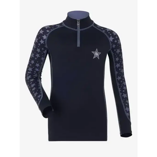 Lemieux Mini Base Layer Indigo-Base Layers-Lemieux-3-4 years-Indigo-Horsey Shopping