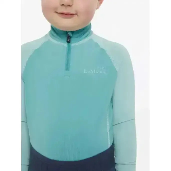 Lemieux Mini Base Layer Lagoon-Base Layers-Lemieux-Lagoon-3-4 years-Horsey Shopping