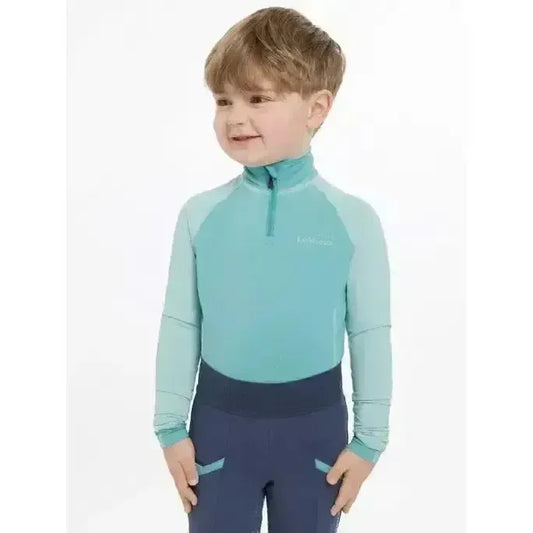 Lemieux Mini Base Layer Lagoon-Base Layers-Lemieux-Lagoon-3-4 years-Horsey Shopping