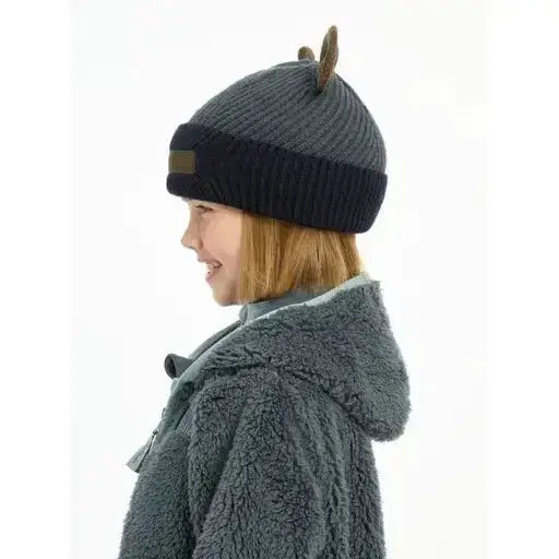 Lemieux Mini Bear Beanie Petrol-Headwear-Lemieux-One Size-Petrol-Horsey Shopping