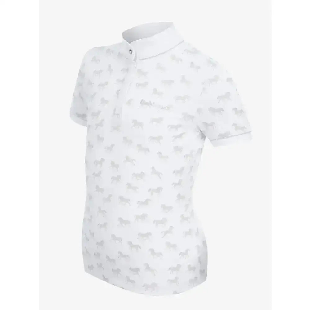 Lemieux Mini Bella Show Shirt White-Show Shirts-Lemieux-3-4 Years-Horsey Shopping