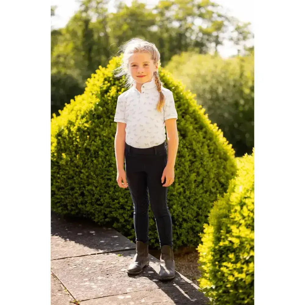 Lemieux Mini Bella Show Shirt White-Show Shirts-Lemieux-3-4 Years-Horsey Shopping