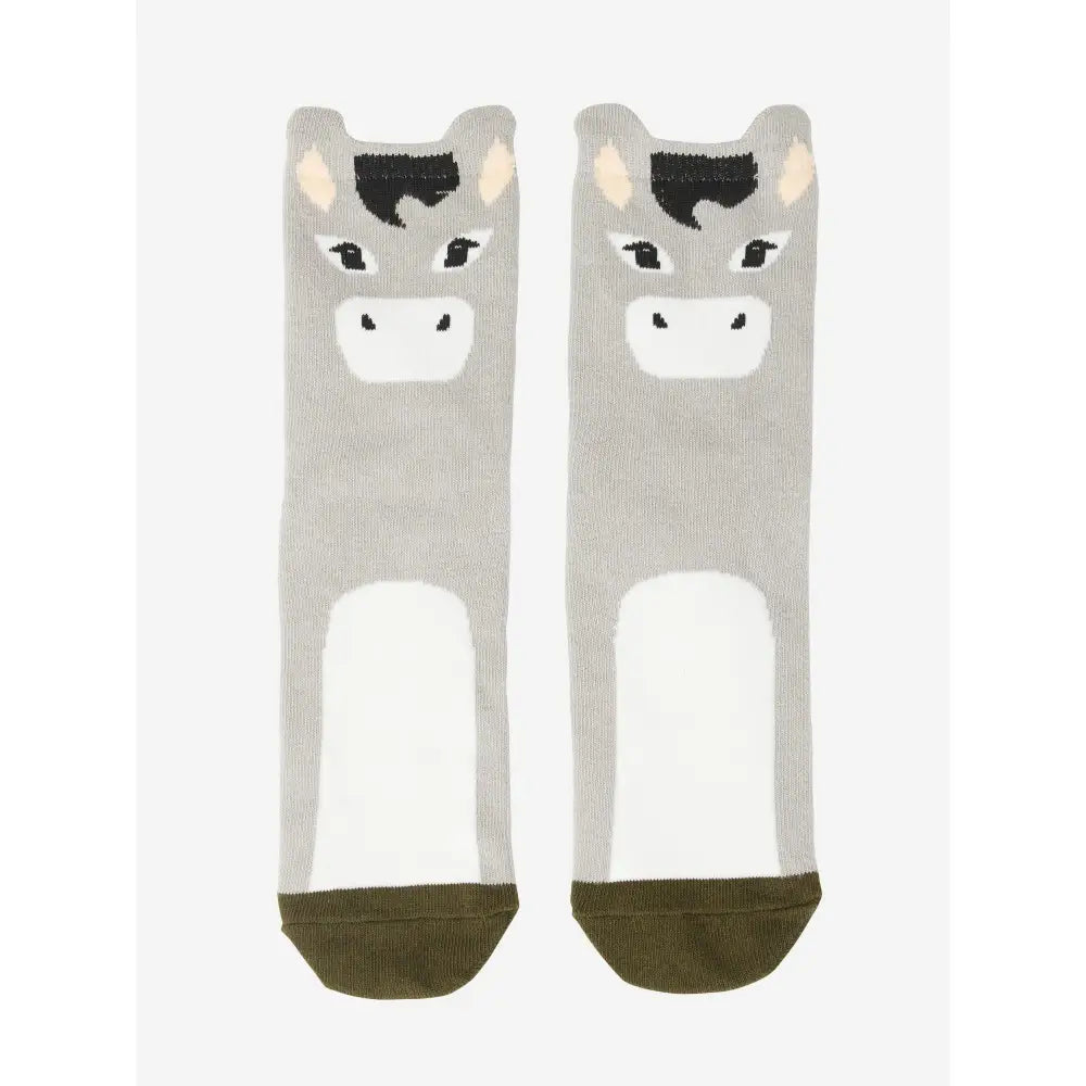 Lemieux Mini Character Socks 2 pack Donkey-Riding Socks-Lemieux-UK Child Shoe 6-8-Donkey Socks-Horsey Shopping