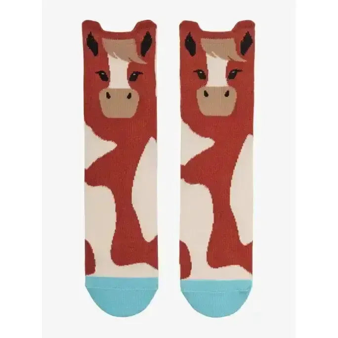 Lemieux Mini Character Socks 2 pack Flash-Riding Socks-Lemieux-Flash Socks-UK Child Shoe 13-3-Horsey Shopping