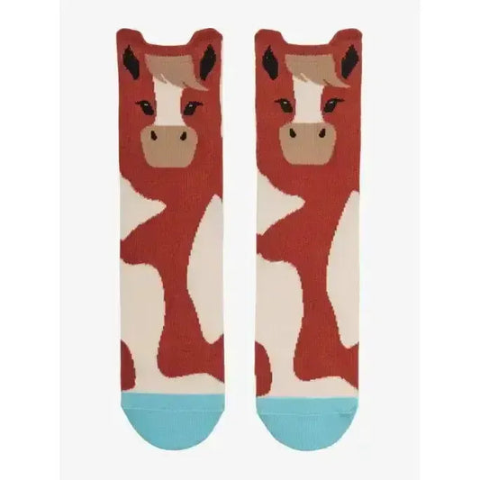 Lemieux Mini Character Socks 2 pack Flash-Riding Socks-Lemieux-Flash Socks-UK Child Shoe 13-3-Horsey Shopping