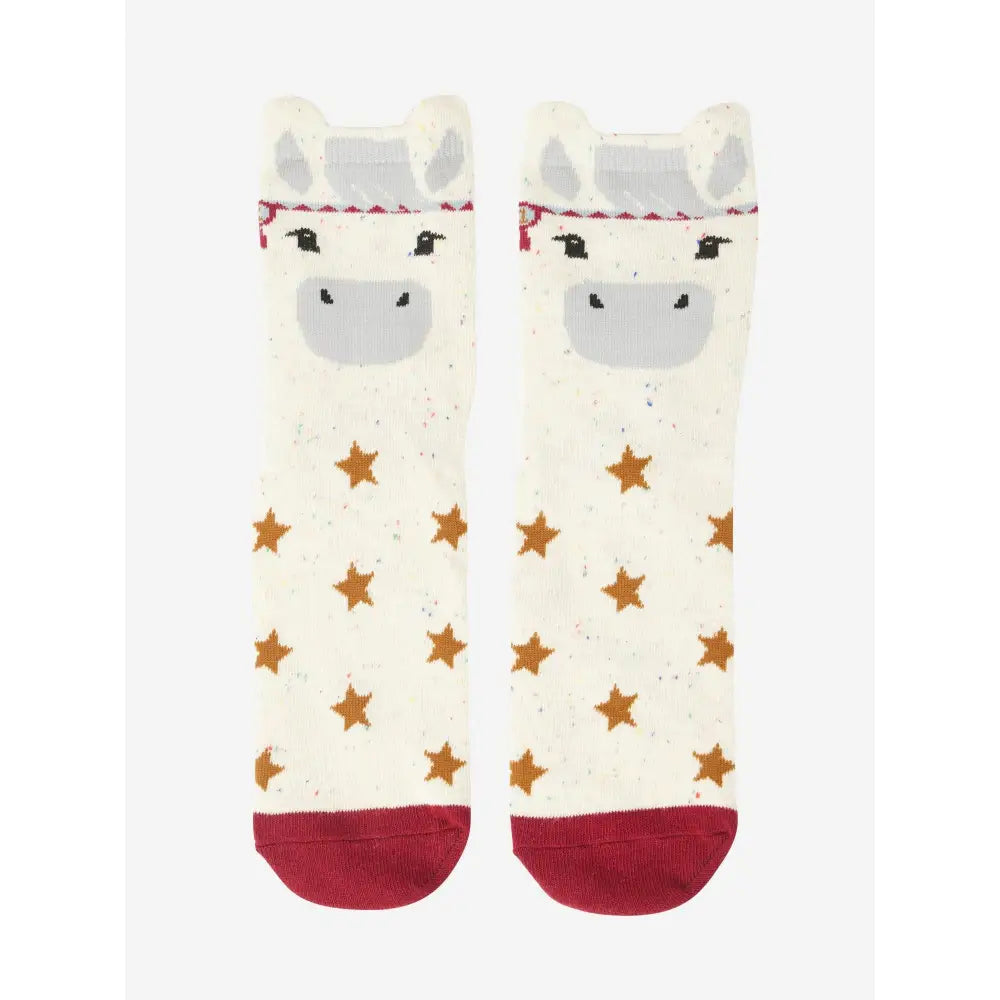 Lemieux Mini Character Socks 2 pack Show Pony-Riding Socks-Lemieux-UK Child Shoe 6-8-Show Pony-Horsey Shopping