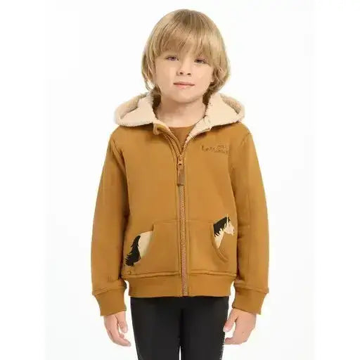 Lemieux Mini Charlie Lined Hoodie Ginger-Hoodies-Lemieux-5-6 years-Ginger-Horsey Shopping