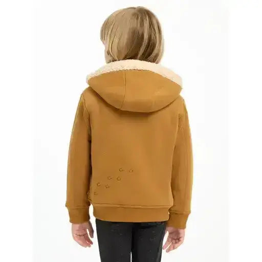Lemieux Mini Charlie Lined Hoodie Ginger-Hoodies-Lemieux-5-6 years-Ginger-Horsey Shopping