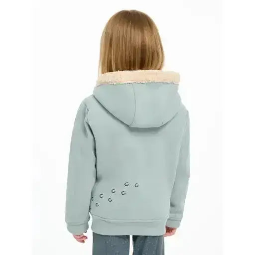 Lemieux Mini Charlie Lined Hoodie Glacier-Hoodies-Lemieux-5-6 years-Glacier-Horsey Shopping