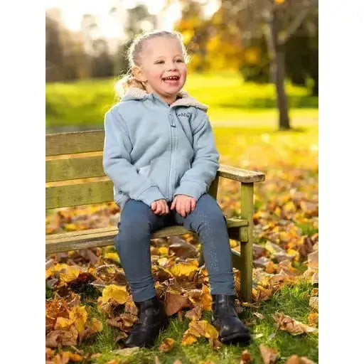 Lemieux Mini Charlie Lined Hoodie Glacier-Hoodies-Lemieux-5-6 years-Glacier-Horsey Shopping