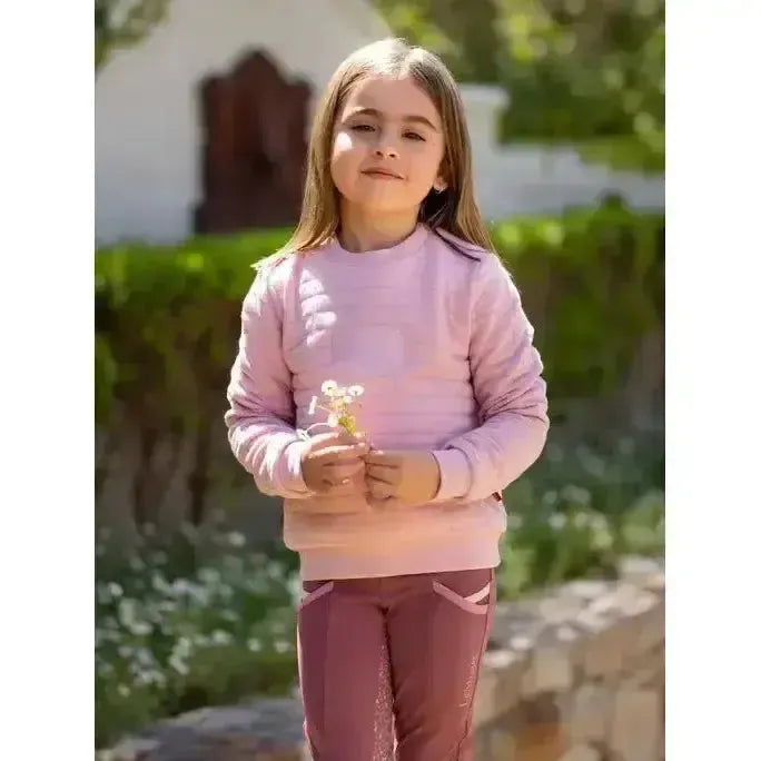 Lemieux Mini Cici Crew Blossom-Jumpers-Lemieux-Blossom-5-6 years-Horsey Shopping