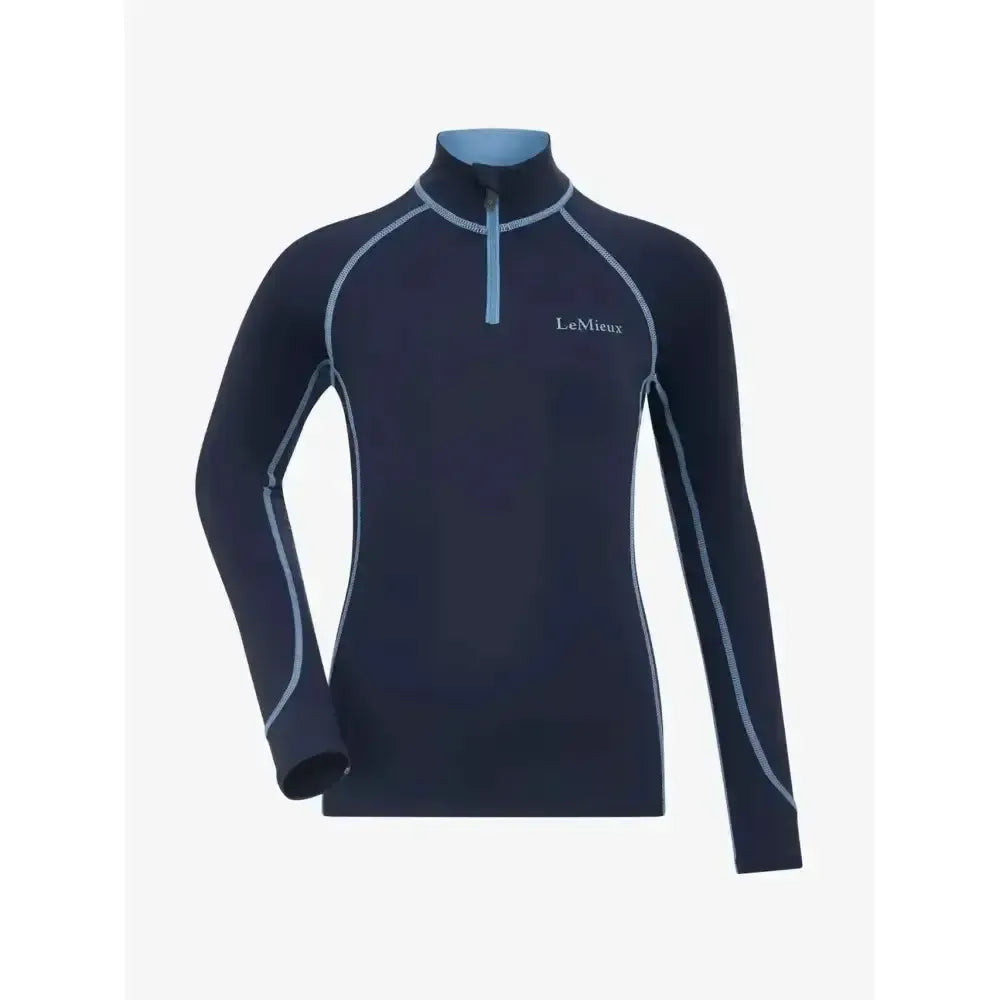 Lemieux Mini Classique Base Layer Navy-Base Layers-Lemieux-Navy-3-4 years-Horsey Shopping