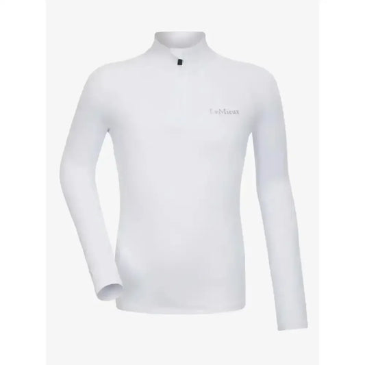 Lemieux Mini Classique Base Layer White-Base Layers-Lemieux-White-3-4 years-Horsey Shopping
