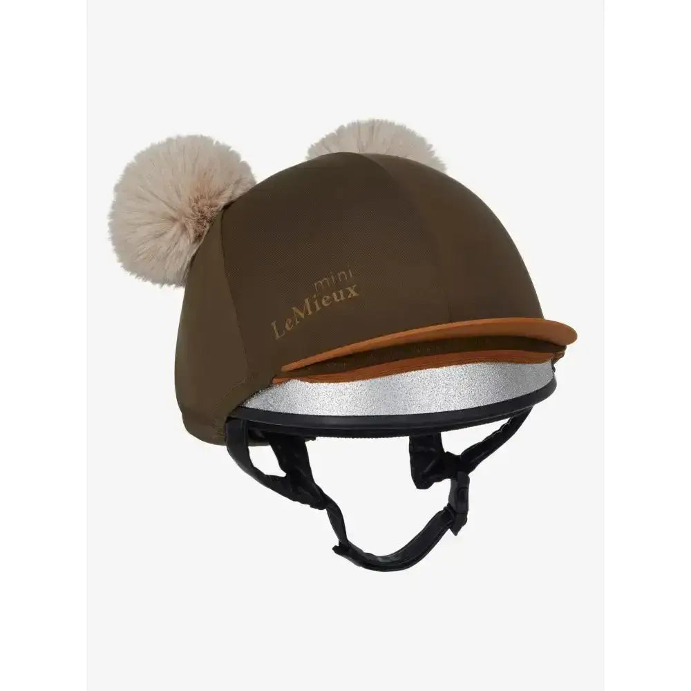 Lemieux Mini Double Pom Hat Silk Alpine-Hat Silks-Lemieux-Alpine-Horsey Shopping