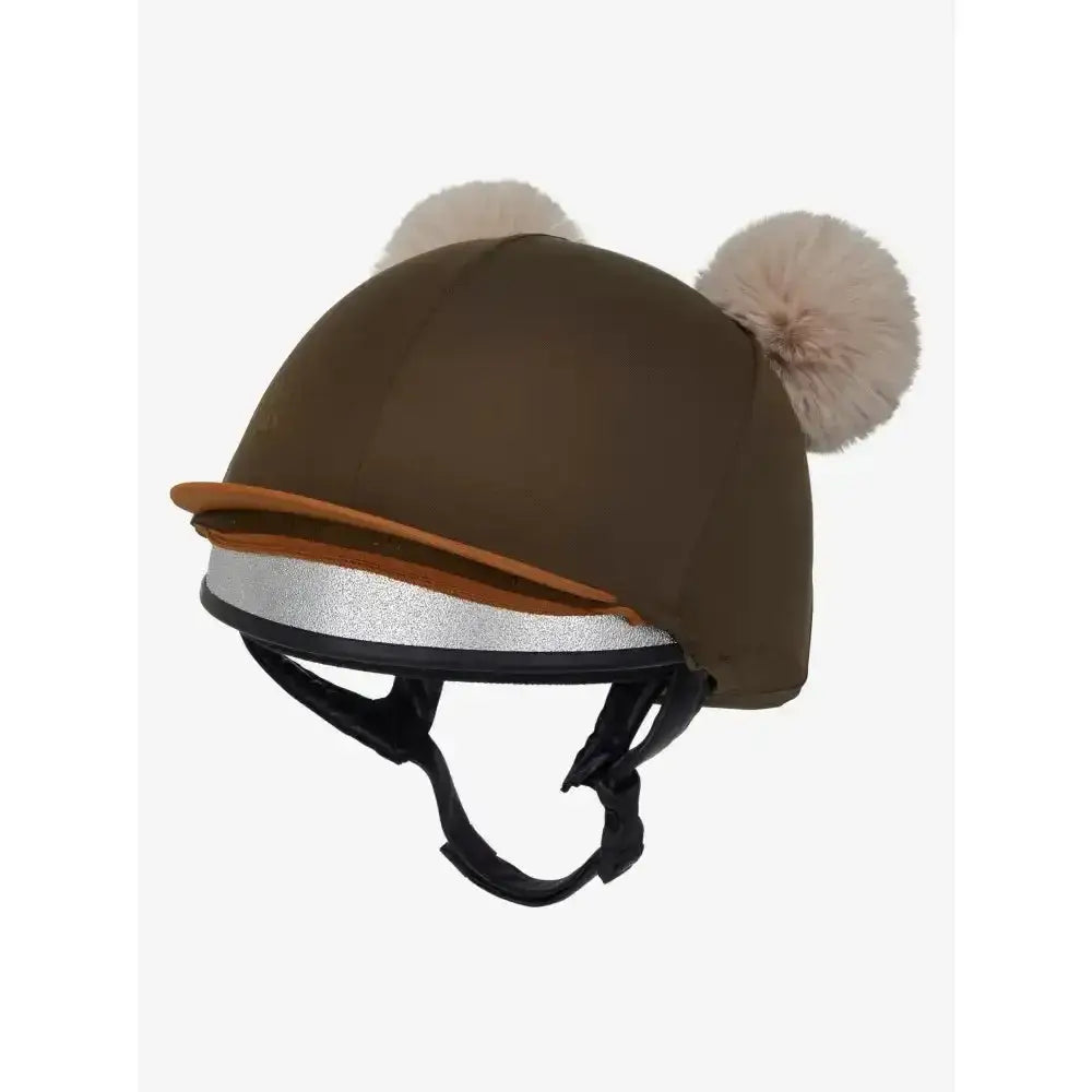 Lemieux Mini Double Pom Hat Silk Alpine-Hat Silks-Lemieux-Alpine-Horsey Shopping