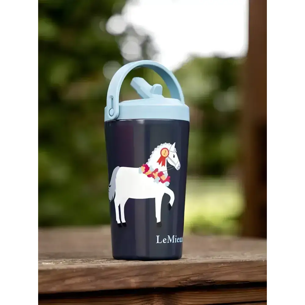 Lemieux Mini Drinks Bottle Navy-Drinkware-Lemieux-Navy-Horsey Shopping