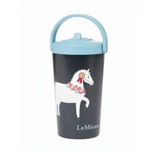 Lemieux Mini Drinks Bottle Navy-Drinkware-Lemieux-Navy-Horsey Shopping