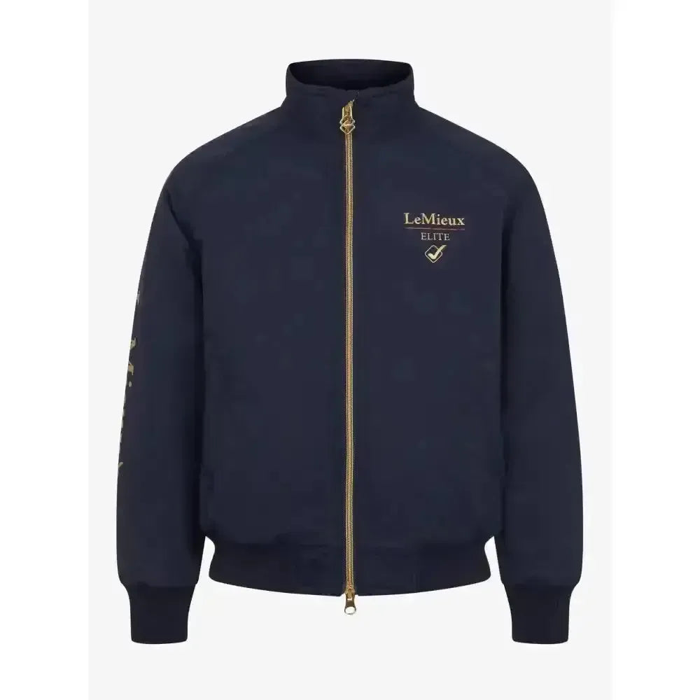 Lemieux Mini Elite Team Jacket-Blouson Jackets-Lemieux-Navy-5-6 Years-Horsey Shopping