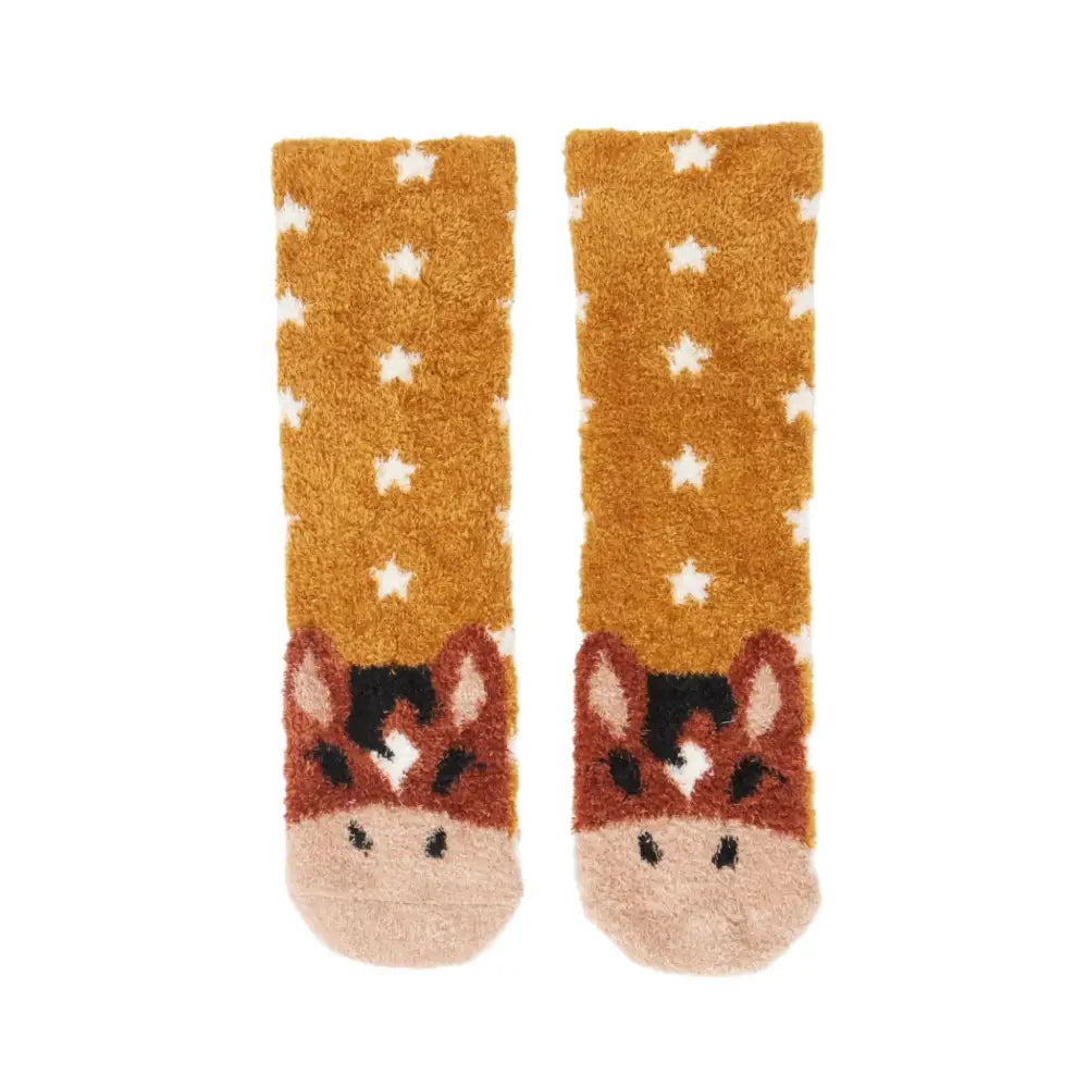 Lemieux Mini Fluffy Character Socks Chancer-Riding Socks-Lemieux-UK Child Shoe 6-8-Chancer Socks-Horsey Shopping