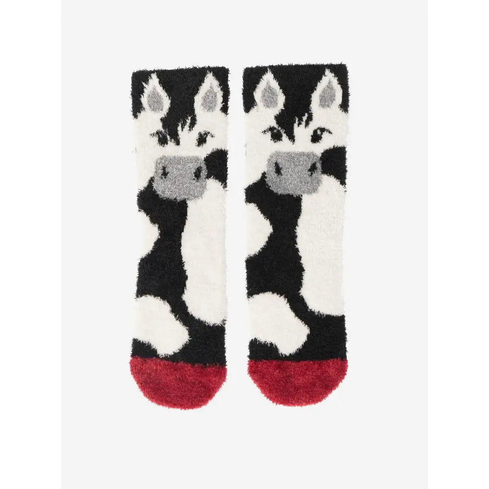 Lemieux Mini Fluffy Character Socks Razzle-Riding Socks-Lemieux-UK Child Shoe 6-8-Razzle Socks-Horsey Shopping