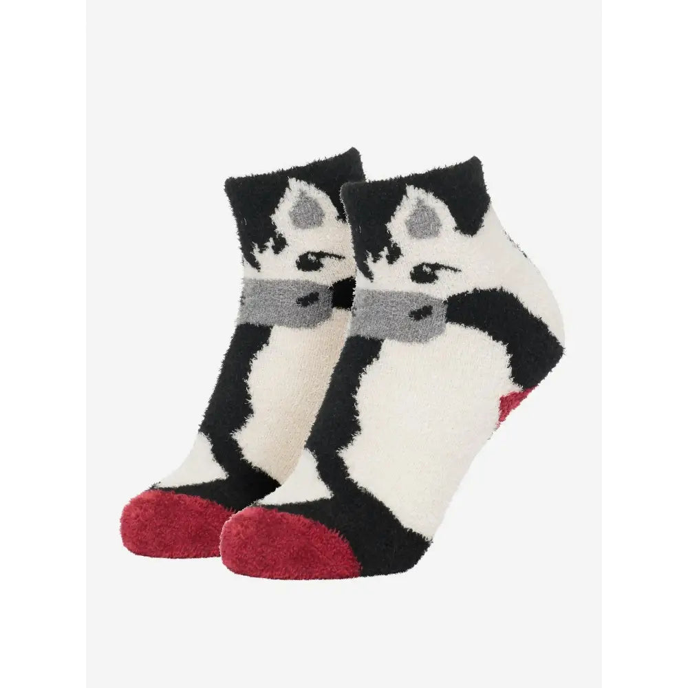 Lemieux Mini Fluffy Character Socks Razzle-Riding Socks-Lemieux-UK Child Shoe 6-8-Razzle Socks-Horsey Shopping