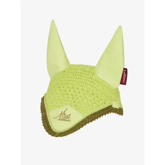 Lemieux Mini Fly Hood Kiwi-Horse Ear Bonnets-Lemieux-Mini-Horsey Shopping