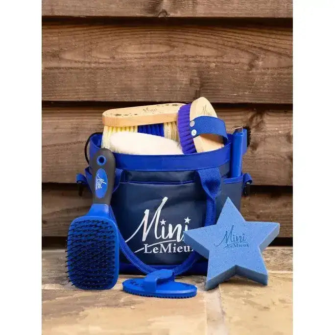 Lemieux Mini Grooming Set Benetton Blue-Grooming Kits-Lemieux-One Size-Benetton Blue-Horsey Shopping