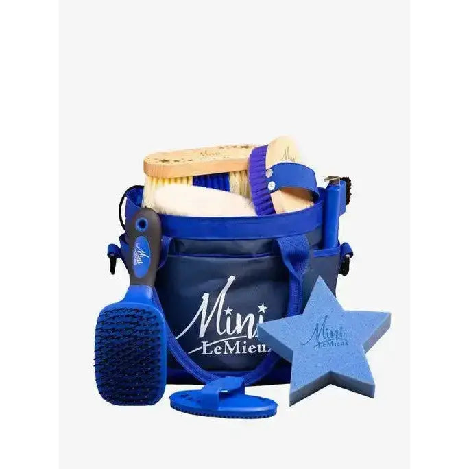 Lemieux Mini Grooming Set Benetton Blue-Grooming Kits-Lemieux-One Size-Benetton Blue-Horsey Shopping
