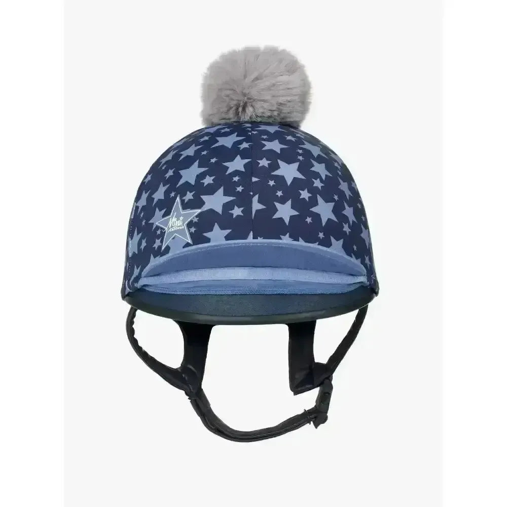 Lemieux Mini Hat Silk Indigo-Hat Silks-Lemieux-Horsey Shopping