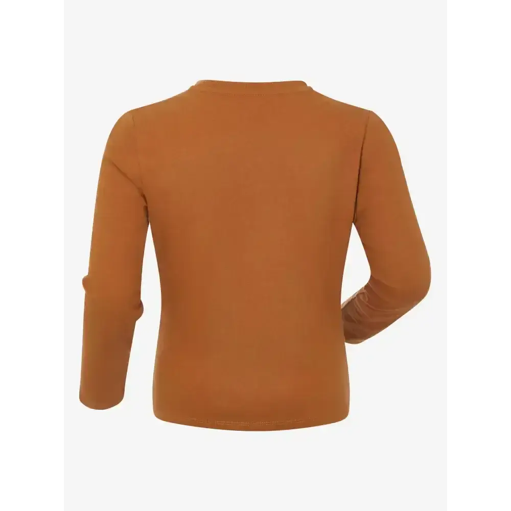 Lemieux Mini Jessie Long Sleeve Top Ginger-Base Layers-Lemieux-3-4 years-Ginger-Horsey Shopping