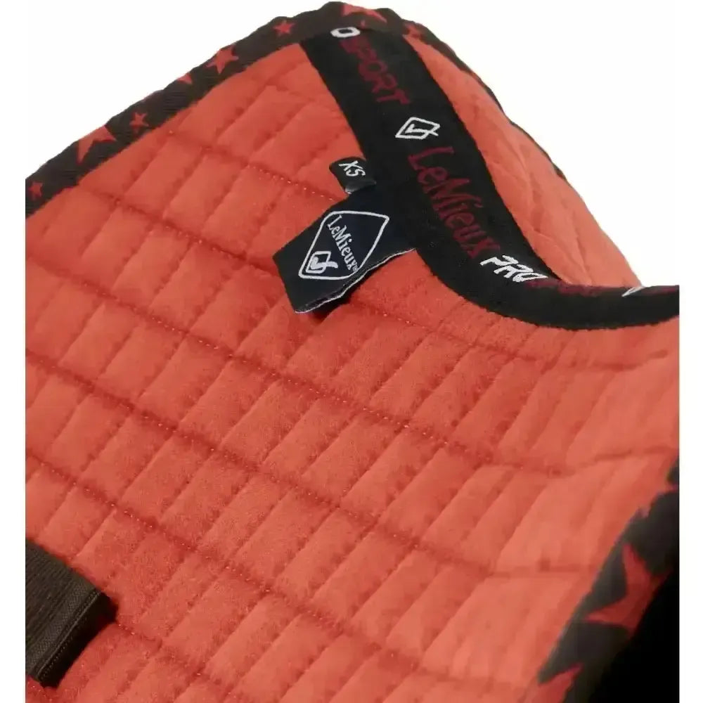 Lemieux Mini Jump Suede Square Sienna-Saddle Pads-Lemieux-Horsey Shopping