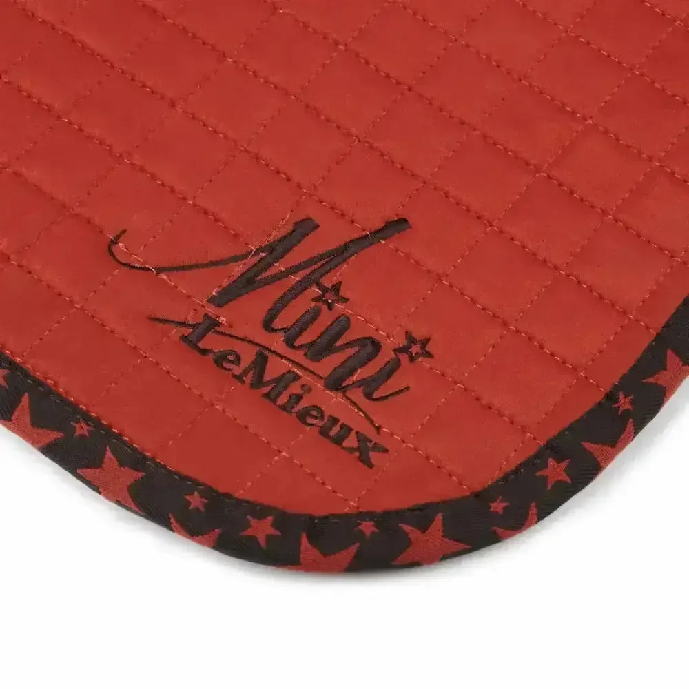 Lemieux Mini Jump Suede Square Sienna-Saddle Pads-Lemieux-Horsey Shopping