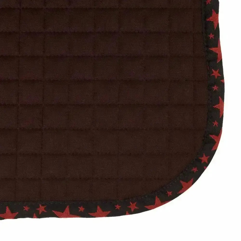 Lemieux Mini Jump Suede Square Sienna-Saddle Pads-Lemieux-Horsey Shopping