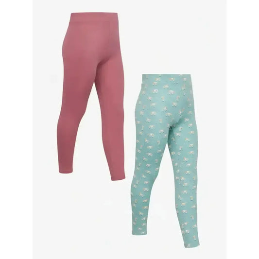 Lemieux Mini Legging 2 Pack-Riding Tights-Lemieux-Multi-3-4 years-Horsey Shopping