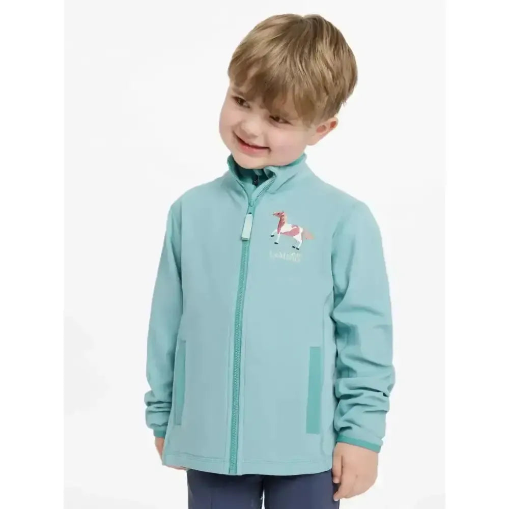 Lemieux Mini Mari Micro Fleece Aqua-Jumpers-Lemieux-Aqua-3-4 years-Horsey Shopping