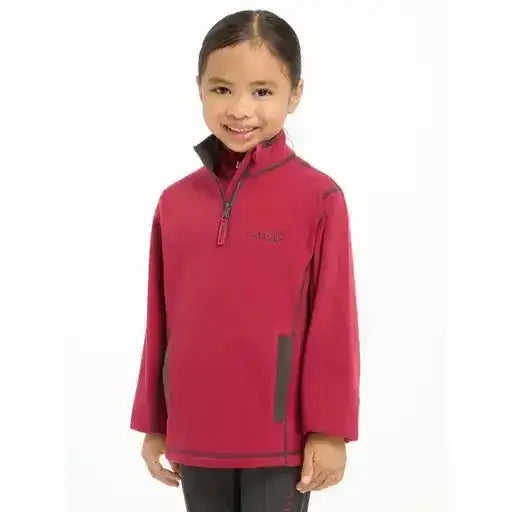 Lemieux Mini Mari Micro Fleece Ember-Fleece Tops-Lemieux-3-4 years-Ember-Horsey Shopping