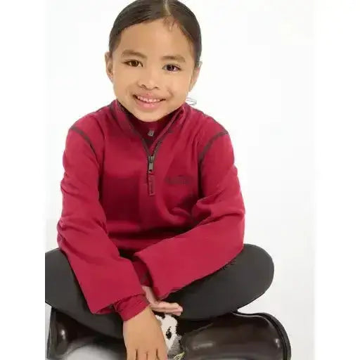 Lemieux Mini Mari Micro Fleece Ember-Fleece Tops-Lemieux-3-4 years-Ember-Horsey Shopping