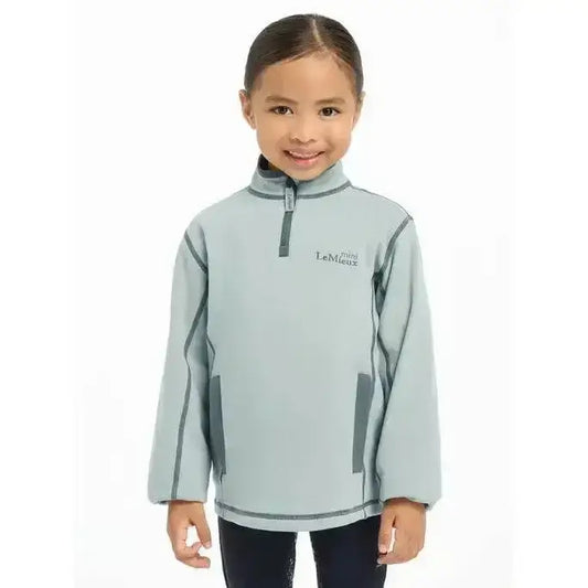 Lemieux Mini Mari Micro Fleece Glacier-Fleece Tops-Lemieux-3-4 years-Glacier-Horsey Shopping