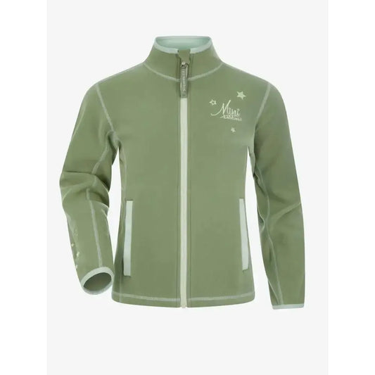 Lemieux Mini Mari Zip Through Thyme-Fleece Tops-Lemieux-3-4 Years-Horsey Shopping