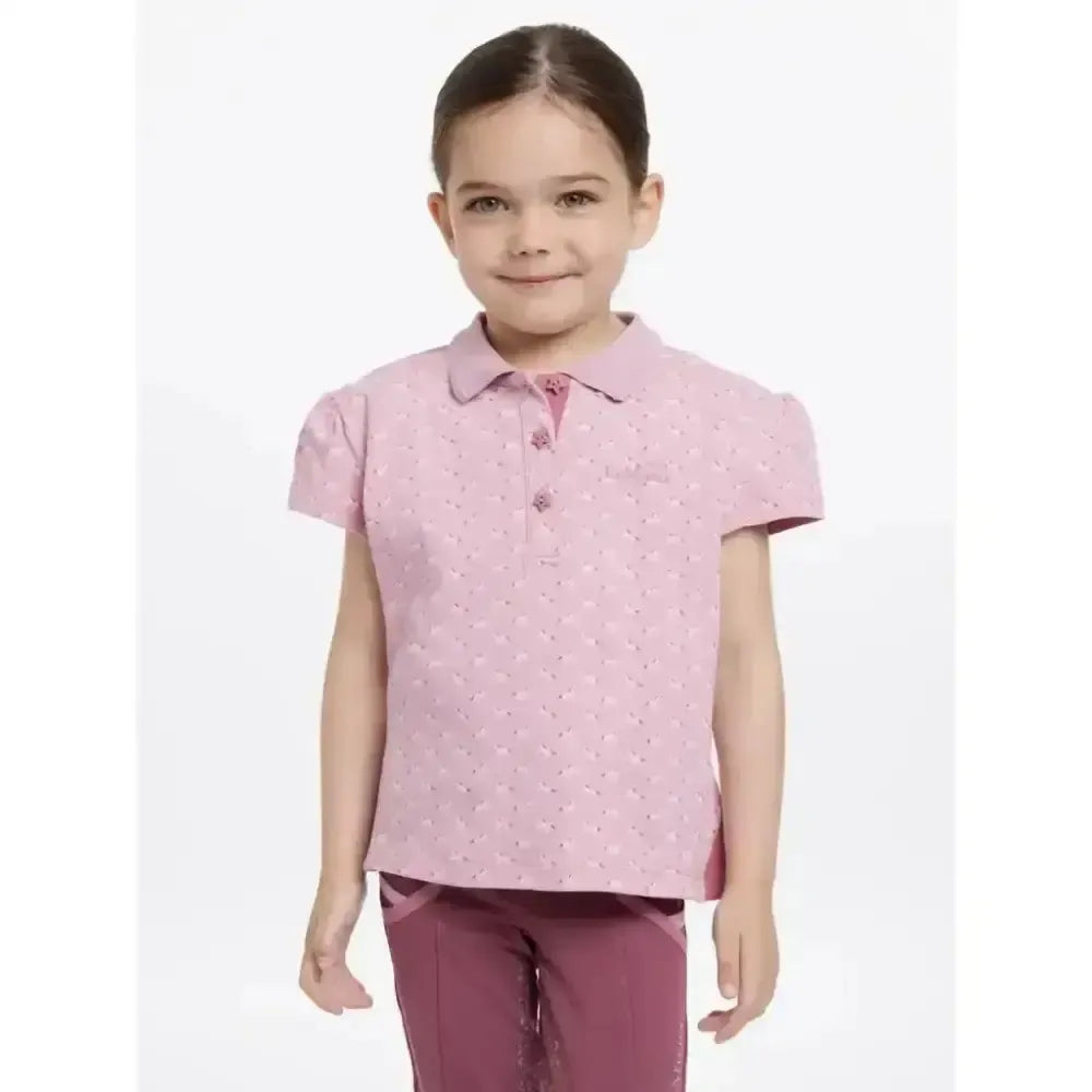 Lemieux Mini Polo Shirt Blossom-Polo Shirts-Lemieux-Blossom-3-4 years-Horsey Shopping
