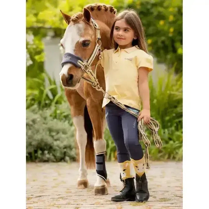 Lemieux Mini Polo Shirt Mimosa-Polo Shirts-Lemieux-Mimosa-3-4 years-Horsey Shopping