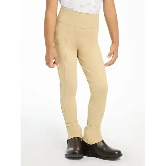 Lemieux Mini Pull On Breech Beige-Breeches-Lemieux-3-4 years-Beige-Horsey Shopping