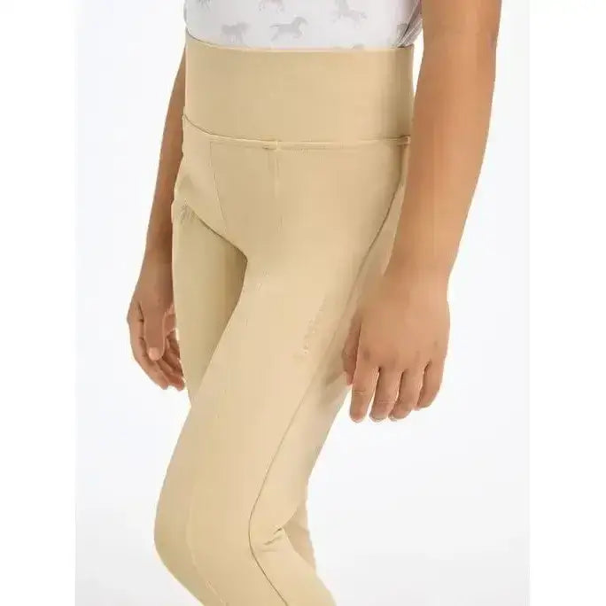 Lemieux Mini Pull On Breech Beige-Breeches-Lemieux-3-4 years-Beige-Horsey Shopping