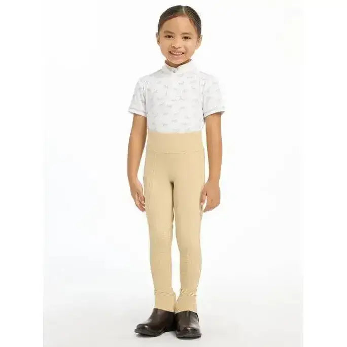 Lemieux Mini Pull On Breech Beige-Breeches-Lemieux-3-4 years-Beige-Horsey Shopping