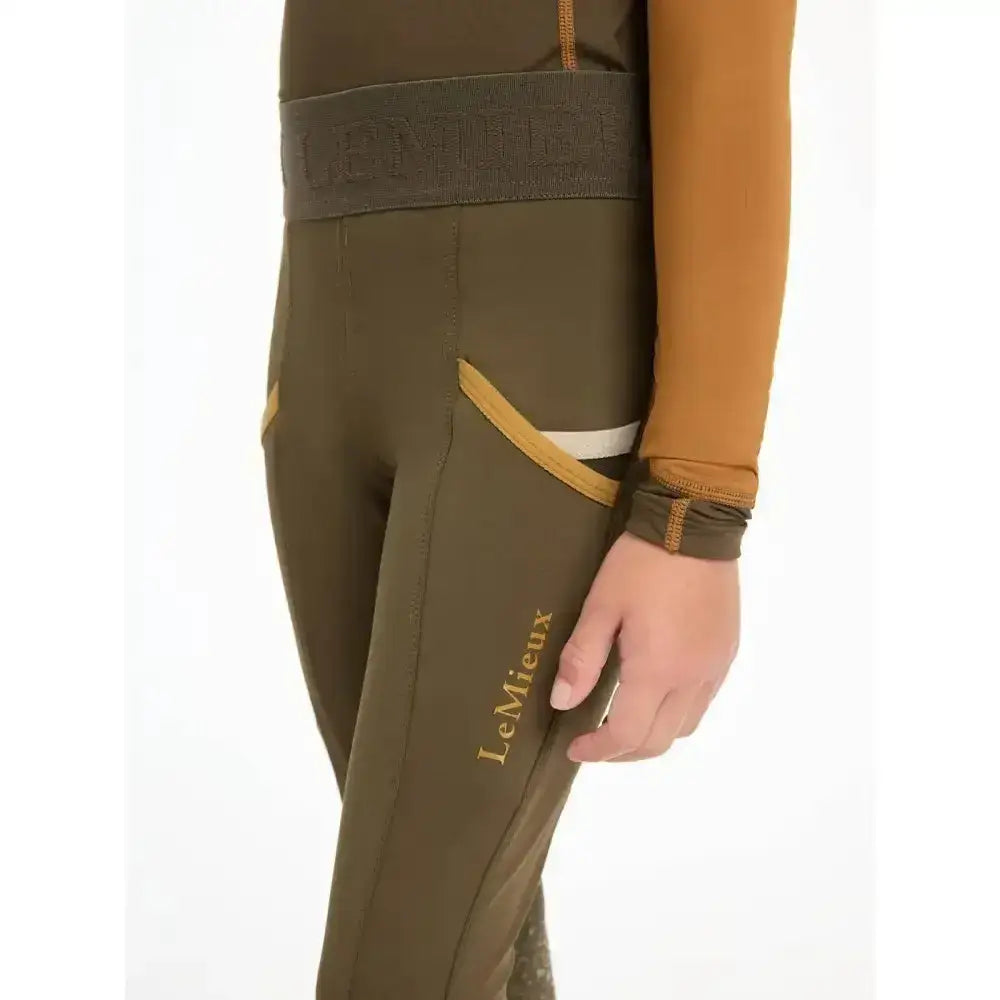 Lemieux Mini Pull Ons Alpine-Riding Tights-Lemieux-3-4 years-Alpine-Horsey Shopping