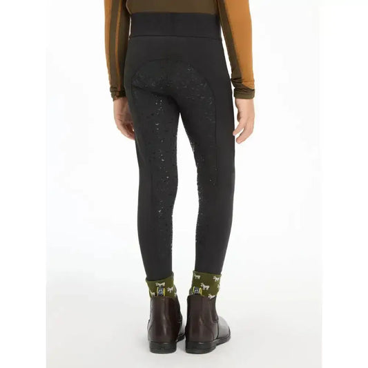 Lemieux Mini Pull Ons Black-Riding Tights-Lemieux-3-4 years-Black-Horsey Shopping