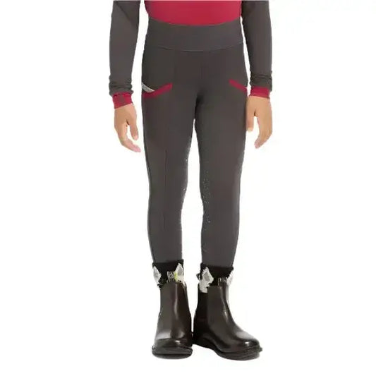 Lemieux Mini Pull Ons Cinder-Riding Tights-Lemieux-3-4 years-Cinder-Horsey Shopping
